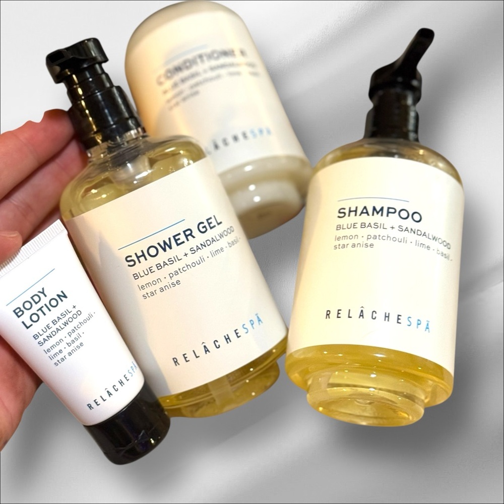 RELÂCHE SPA Blue Basil Sandalwood Boutique Luxury Bath Collection - Picture 11 of 11